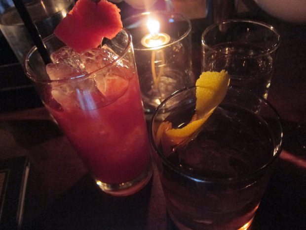 drinks at Williams and Graham