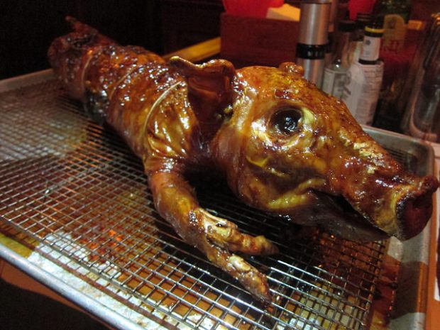roast pig