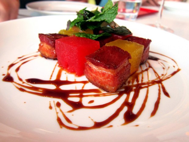 pork with watermelon