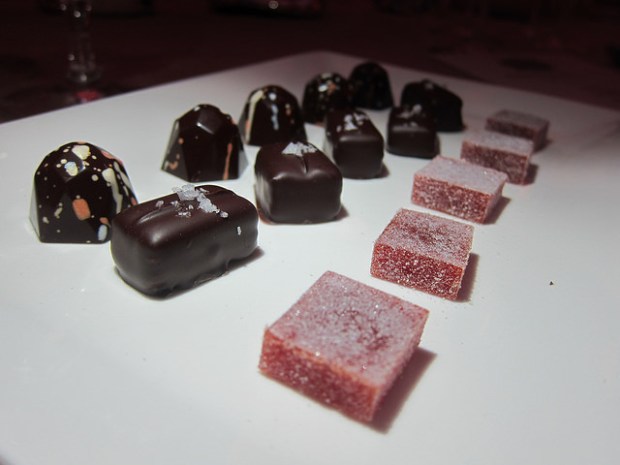 mignardise from Pastry Chef Stephanie Prida of Manresa