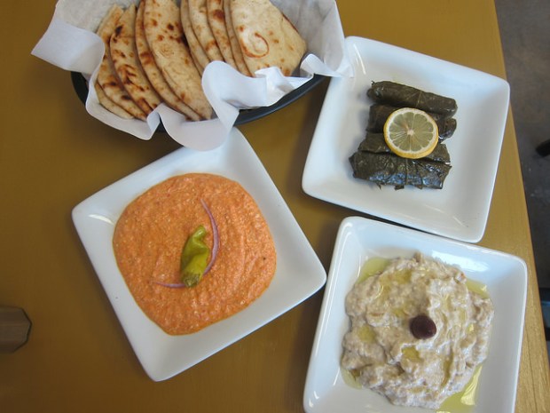 dips and dolma