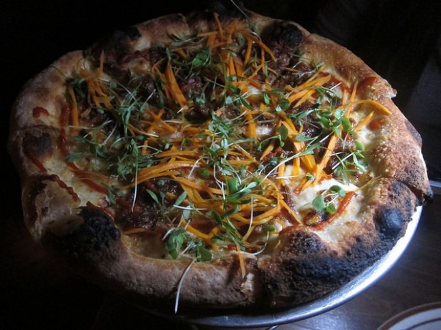 duck banh mi pizza