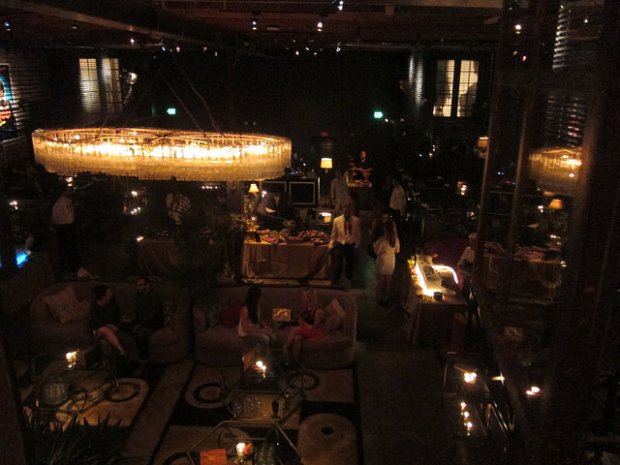 Looking downstairs into Warwick