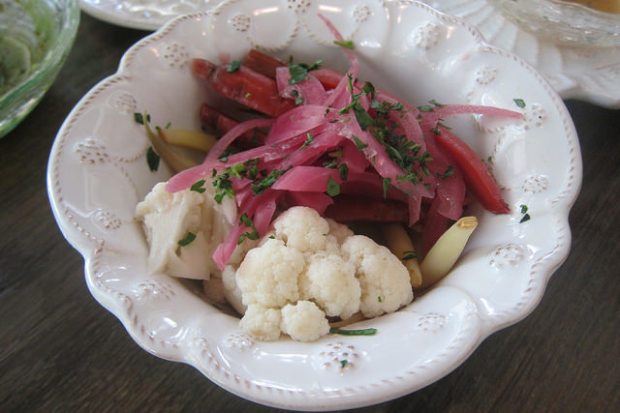 pickled vegetables