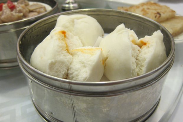 BBQ pork buns - cha siu bao
