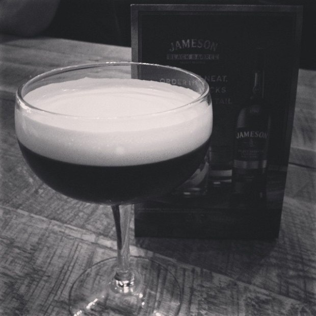 Jameson Black Barrel Irish Coffee