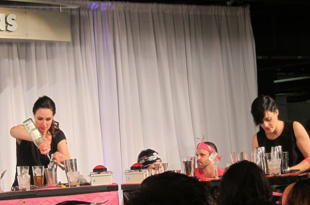 LA bartenders competing in last year's Speed Rack in San Diego