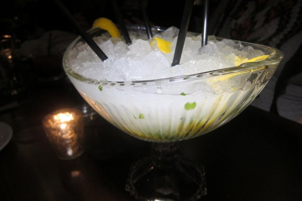 Lemon Smash punchbowl