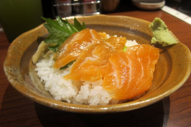 salmon rice