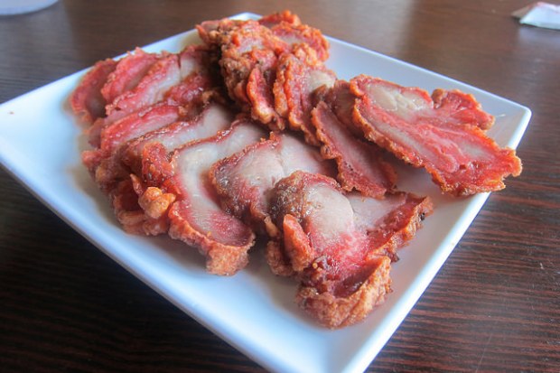 red grain pork