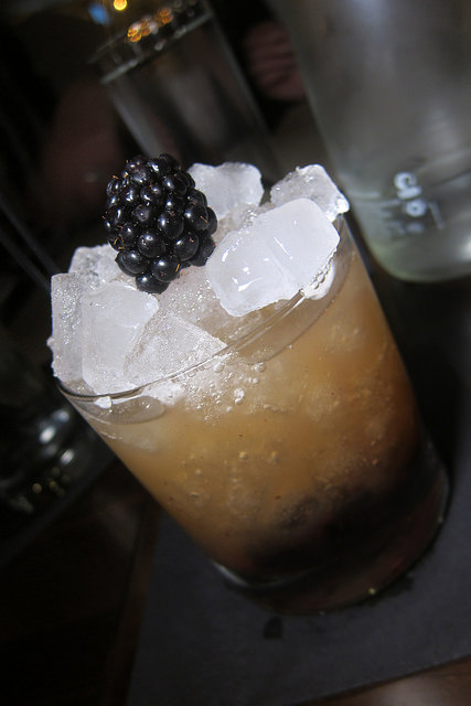 Blackberry Honey Sour