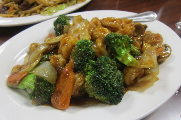 spicy shrimp and broccoli