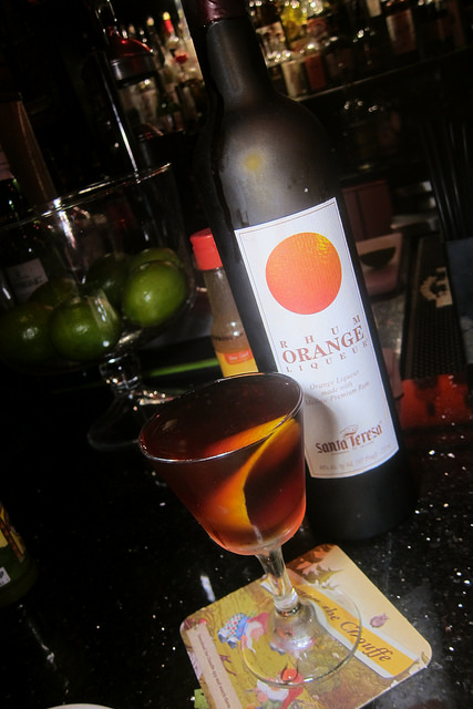 Rhum cocktail with Santa Teresa Orange