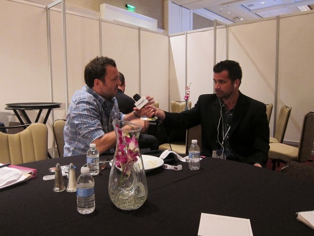 Zane Lamprhey and Dan Dunn