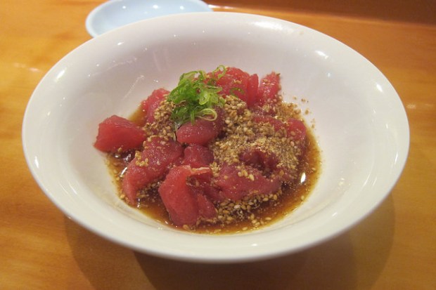 tuna sashimi 