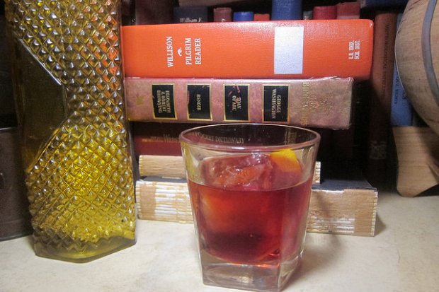 A Negroni at The Blind Rabbit