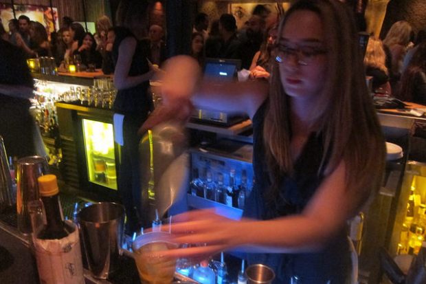 Bartender Julia Arjun at Mesa 