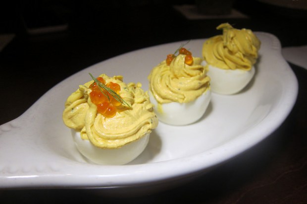 deviled eggs