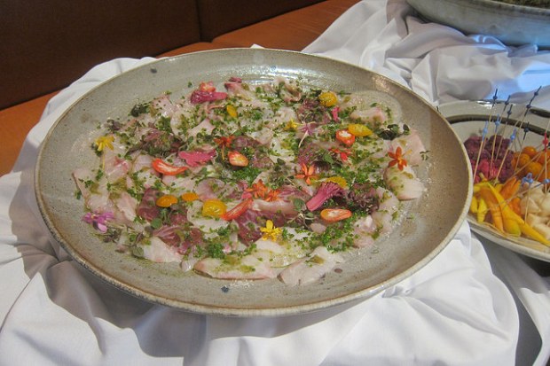 trumpet fish sashimi