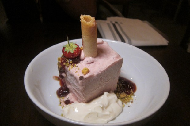 strawberry fredo bar