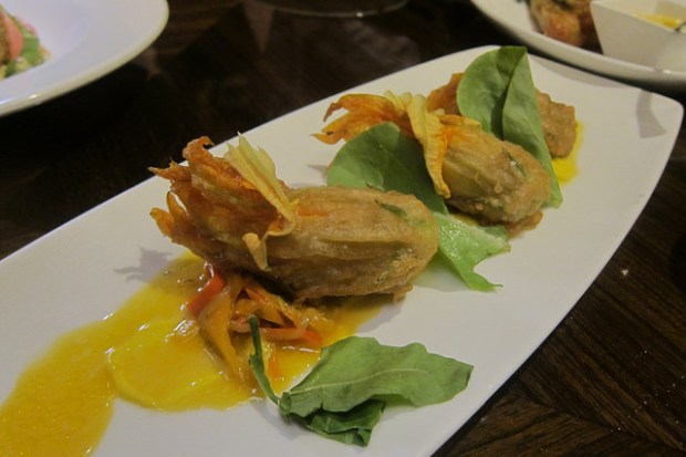 squash blossoms