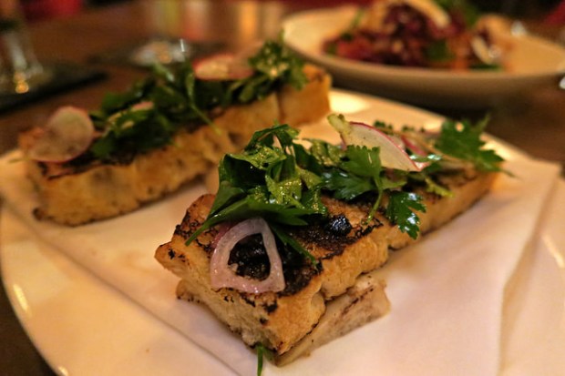 roasted bone marrow toast