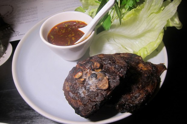 check yo neck (wood grilled lamb neck)