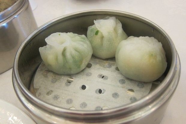 shrimp and leeks dumplings