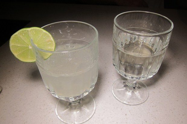 sake and Pot's Paloma