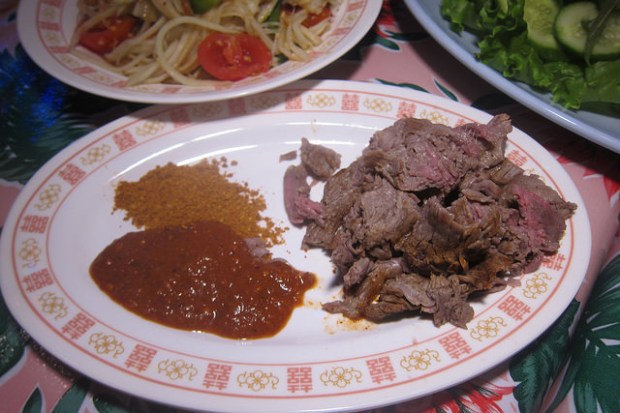 flank steak (jin tup roht dil)