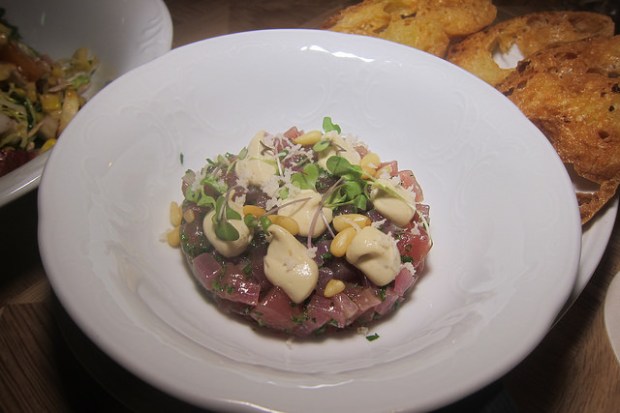 yellowfin tuna tartare