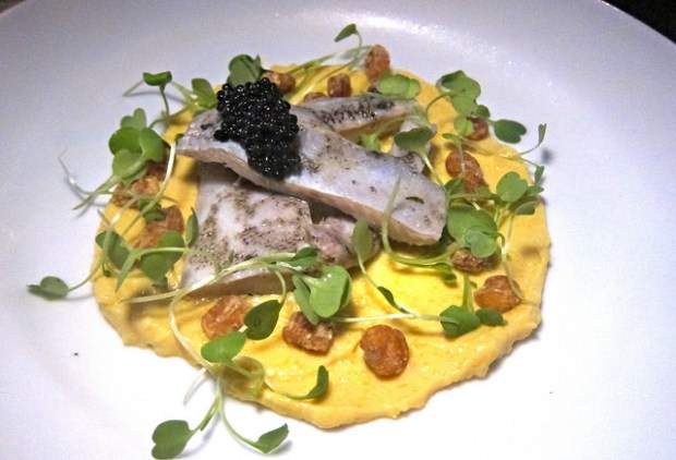 cured trout "sardines"