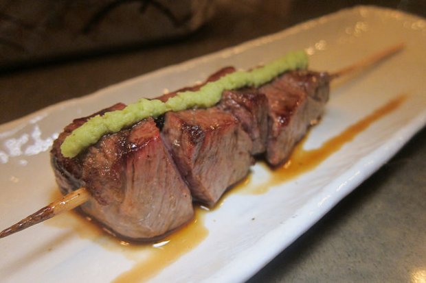beef with wasabi