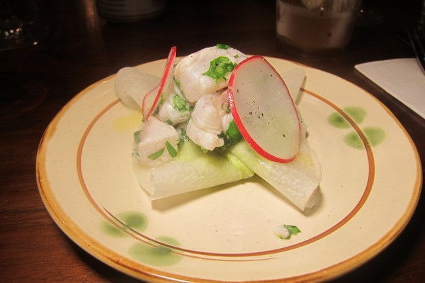 tai snapper ceviche