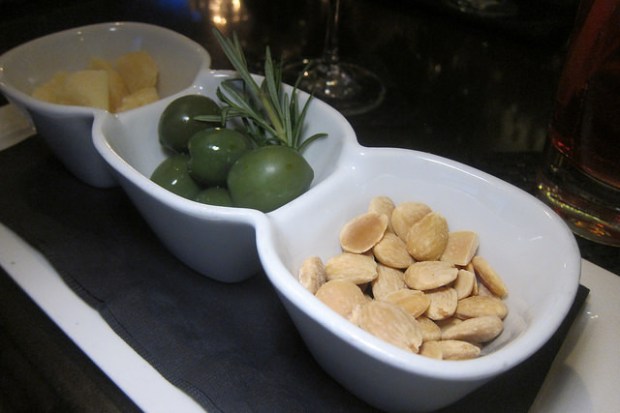 cheese, olives, nuts