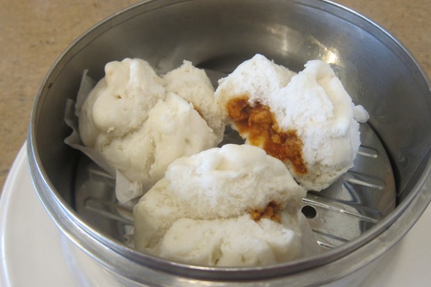 vegetarian BBQ Pork bao