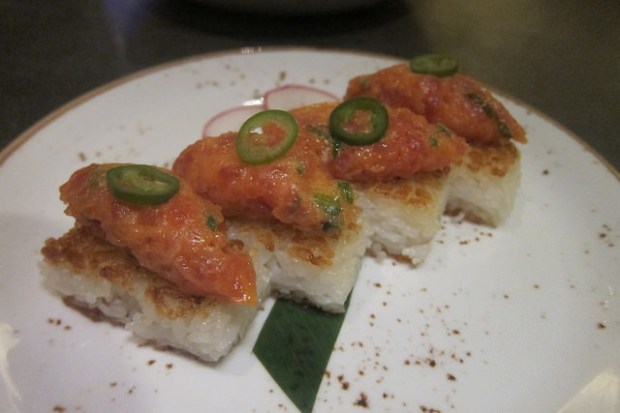 spicy tuna crispy rice