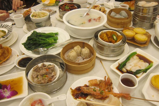 full spread at Grand Harbor