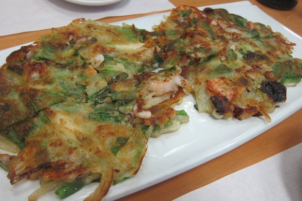 seafood pancake