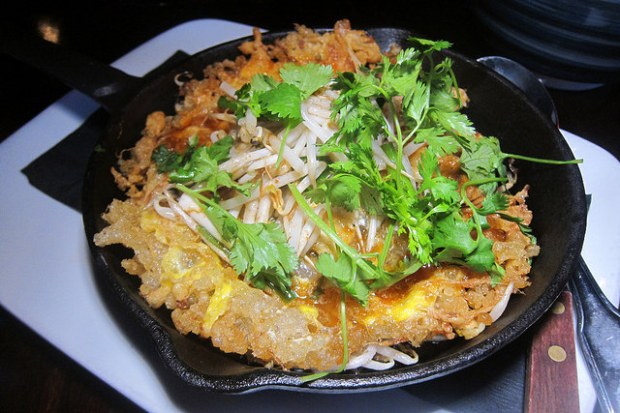 fried mussels pancake