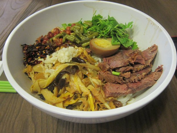 dry mix rice noodles