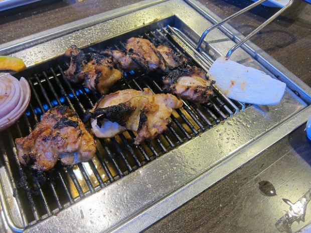 grilling every last bit