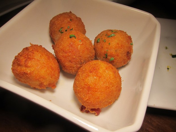 braised bacon aracini