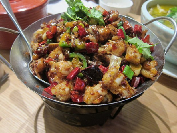 frog hot pot (dry style)