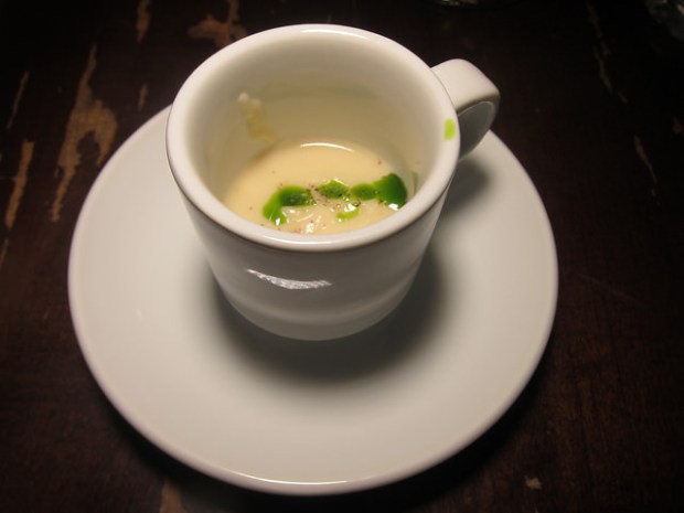 celery root clam chowder