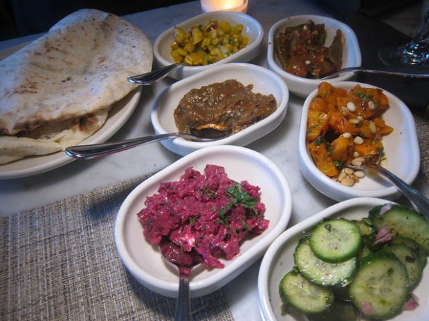 mezze spread