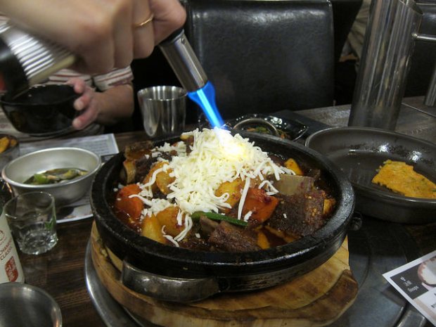 cheese for the galbi jjim