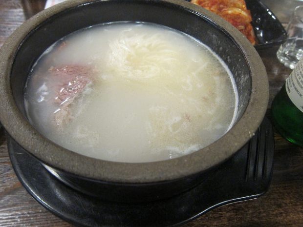 sul lung tang (beef soup)