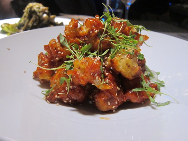 Korean fried cauliflower