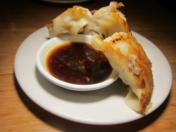 daikon and egg dumplings